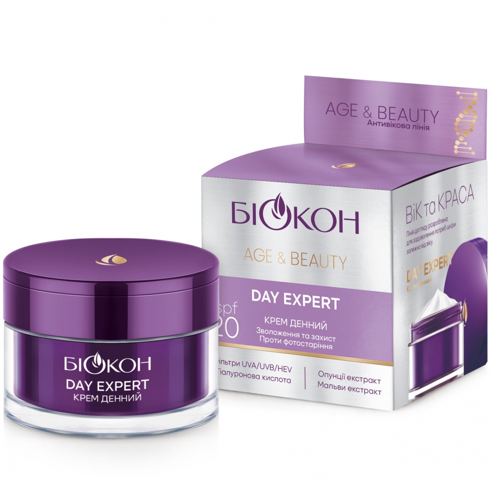 Крем для обличчя денний БІОКОН DAY EXPERT SPF-20