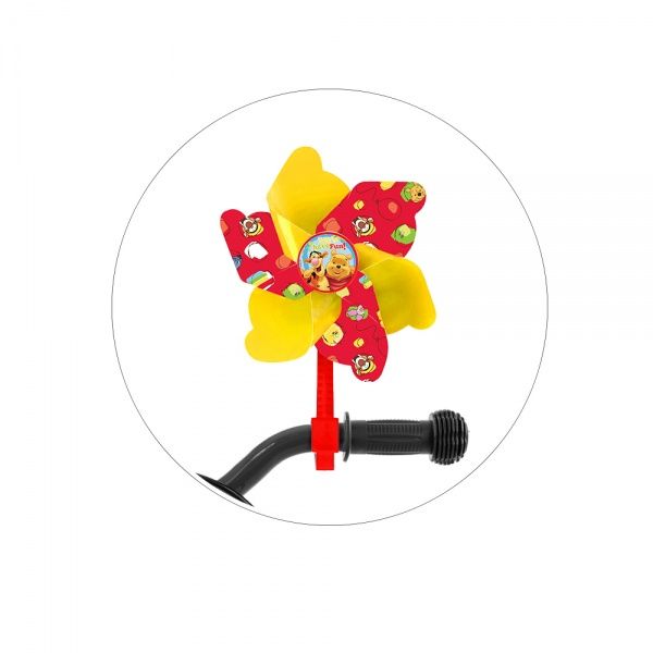 Игрушка 7 Polska Вертушка велосипедная Винни Пух желто-красный 9122 