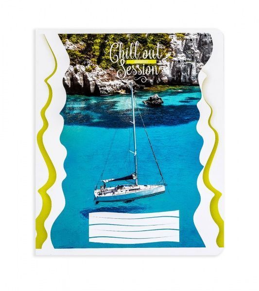 Комплект тетрадей Лето 18 листов в линию 25 шт. Поділля