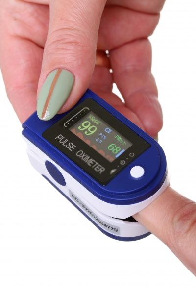 Пульсоксиметр (пульсометр) OX-832 TFT дисплей напалечный