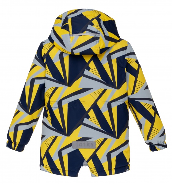 Куртка детская для мальчика JOIKS р.134 желтый EW-02 