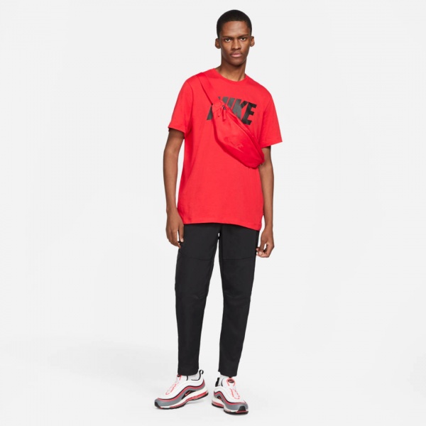 Футболка Nike M NSW TEE ICON BLOCK DC5092-657 р.L червоний