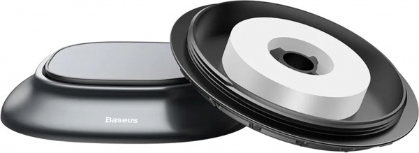 Ароматизатор на панель приборов BASEUS Little Volcano Deep gray (SUXUN-AH0G) одеколон x2, лимон x1, океан x1