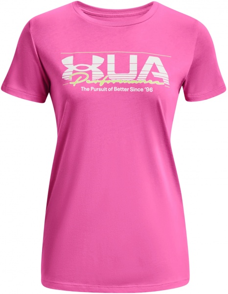Футболка Under Armour VINTAGE PERFORMANCE SS 1376748-659 р.L рожевий