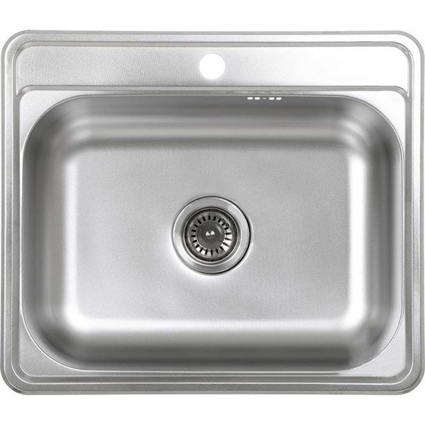 Мойка врезная Family Fam 5850D в комплекте с сифоном