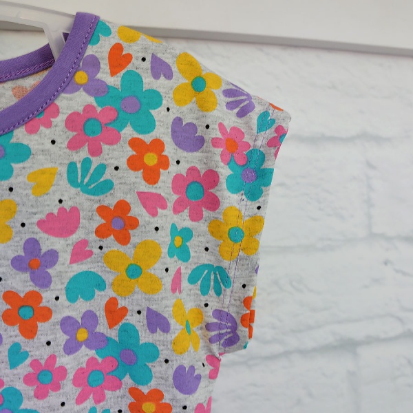 Пижама для девочек Blanka Лето р.116 фиолетовый 110298 