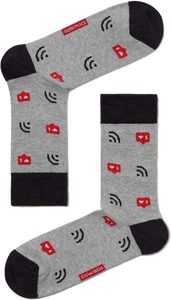 Шкарпетки чоловічі Conte DW Happy 17с-151СП 076 р. 29 сірий 