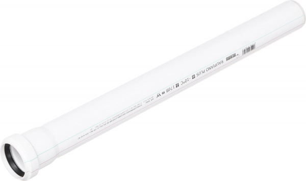 Труба каналізаційна REHAU безшумна RAUPIANO PLUS 50, длина 500 мм