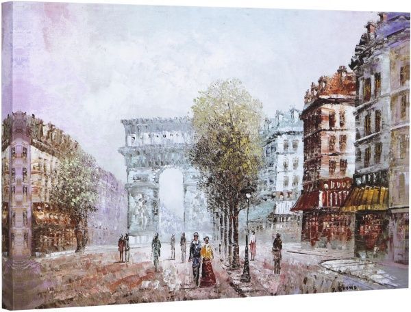 Репродукция Paris2 58-13 80x50 см 