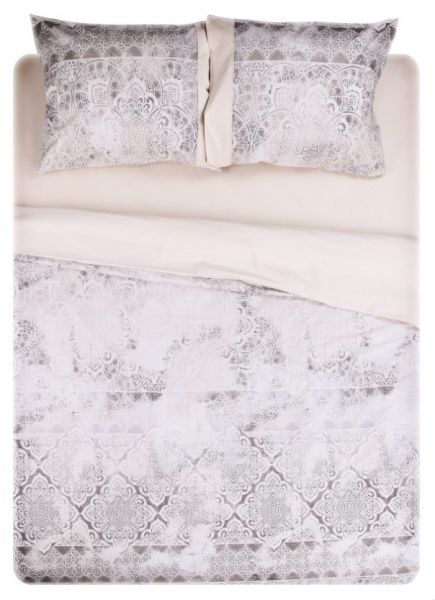 Комплект постельного белья Alain семейный бежевый Guy Laroche Paris 