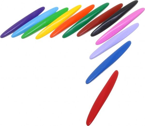 Карандаши восковые Crayon 12шт/уп TM NB Nota Bene