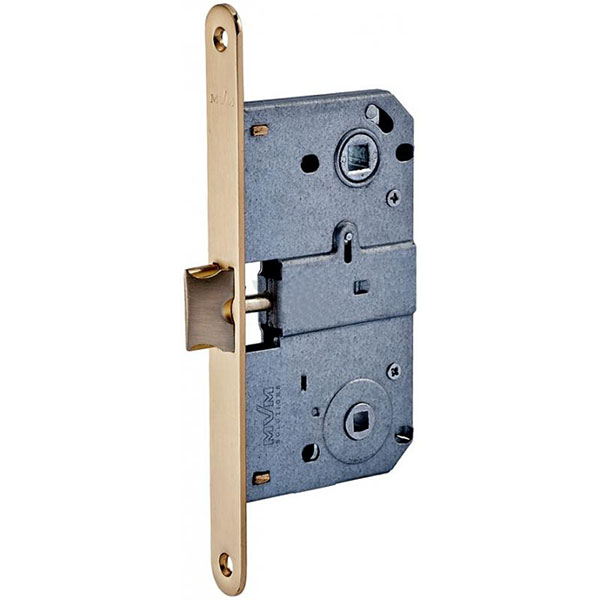 Механізм міжкімнатний MVM M-90 SB 90 мм матова латунь