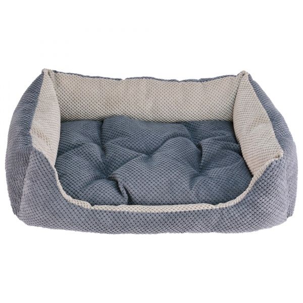Лежак FX home Armando Grey сірий 45х37х15 см