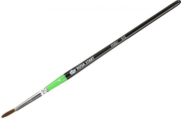 Кисть Пони круглая, 612 № 3 Rosa Start 