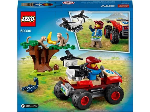 Конструктор LEGO City Спасательный вездеход для зверей 60300