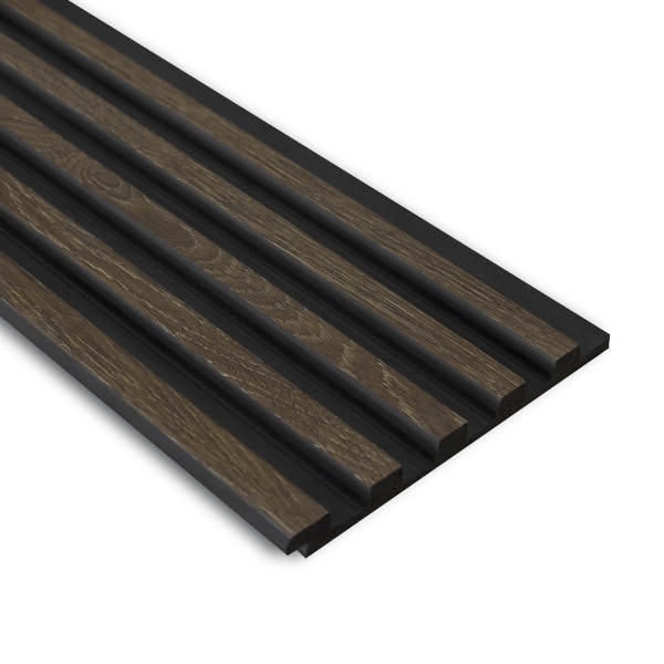 3D-панель MARCO decor 12010-336 коричневое дерево с черным 120х10х2900 мм (0,34 кв.м)