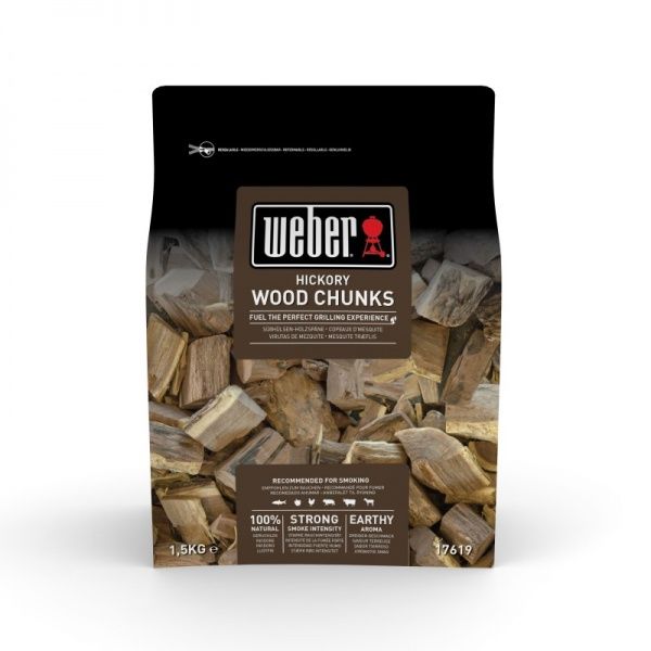 Тріска для копчення Weber горіх гікорі 1,5 кг