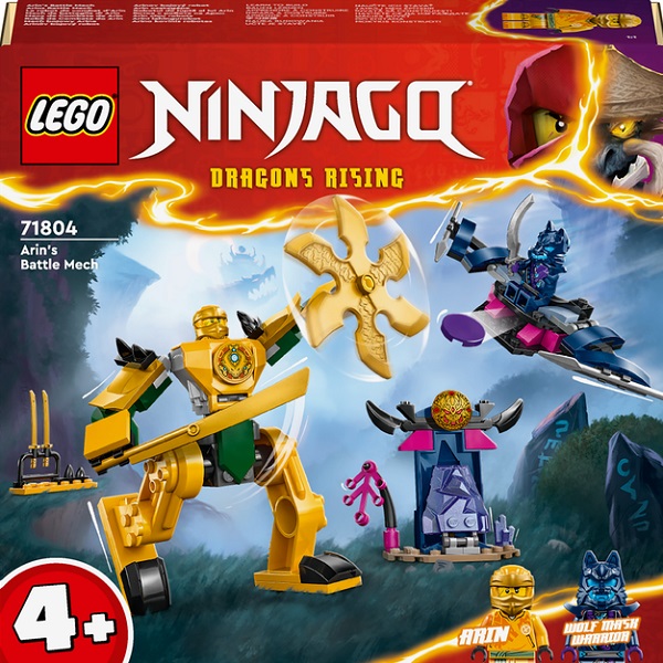 Конструктор LEGO NINJAGO Боевой робот Арина 71804