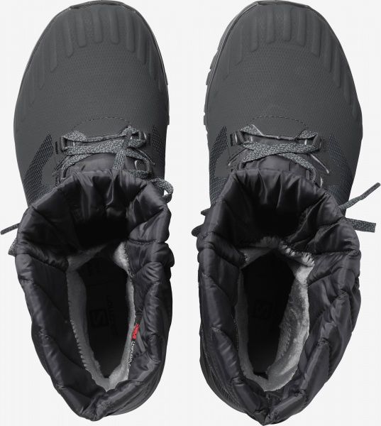 Сапоги Salomon VAYA POWDER TS CSWP Ebony/Stormy W L41233200 р. UK 6,5 серый