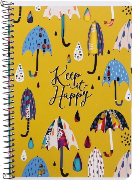 Тетрадь школьная А5 80 листов в клеточку A5-SC-080-6081K Student Школярик