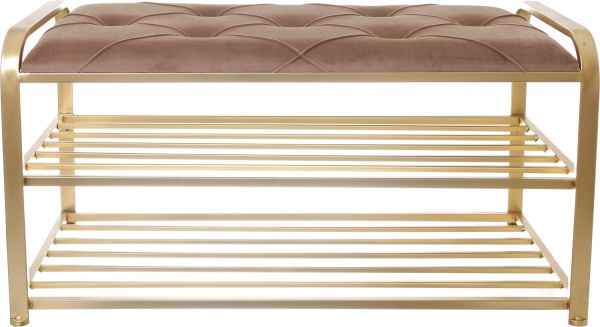 Банкетка Calzado 90х40х45 см бежевий 