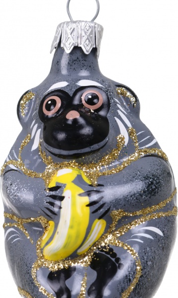 Декорация новогодняя Формовая игрушка в ассортименте 5 см 