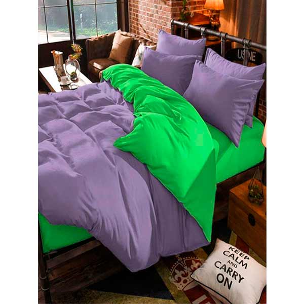 Комплект постельного белья corsair+acai 1,5 сп. фиолетовый 