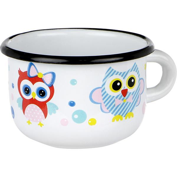 Чашка эмалировання Epos Совы 250 мл