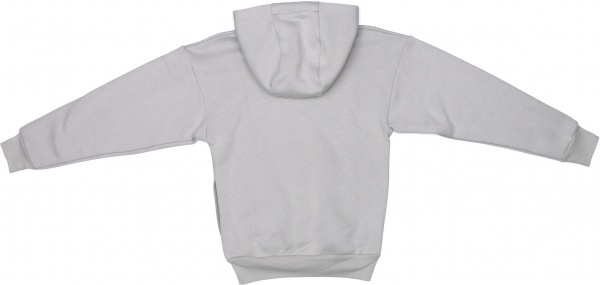 Худи для мальчика Роза р.128 серый 210573 