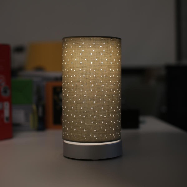 Настільна лампа декоративна Briloner Loni 7449 1x3 Вт коричневий 