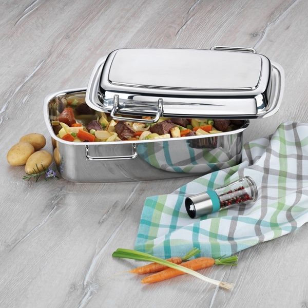 Утятница с крышкой Ivo 39х28 см 57 л 12402 Kela