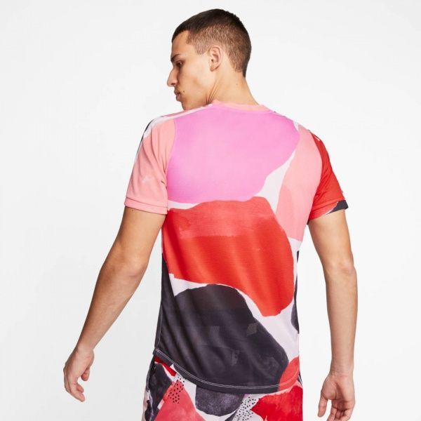 Футболка Nike M NKCT CHLLNGR TOP SS MB NT2 BV0787-015 S різнокольоровий