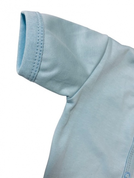 Боді дитяче для хлопчика Bambinelli р.74 блакитний Б303-1 