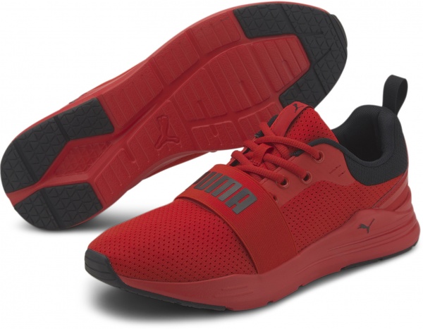 Кроссовки Puma Wired Run 37301505 р.UK 9 красный