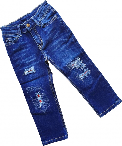 Джинсы Dengiz р.134 темно-синий М-075 