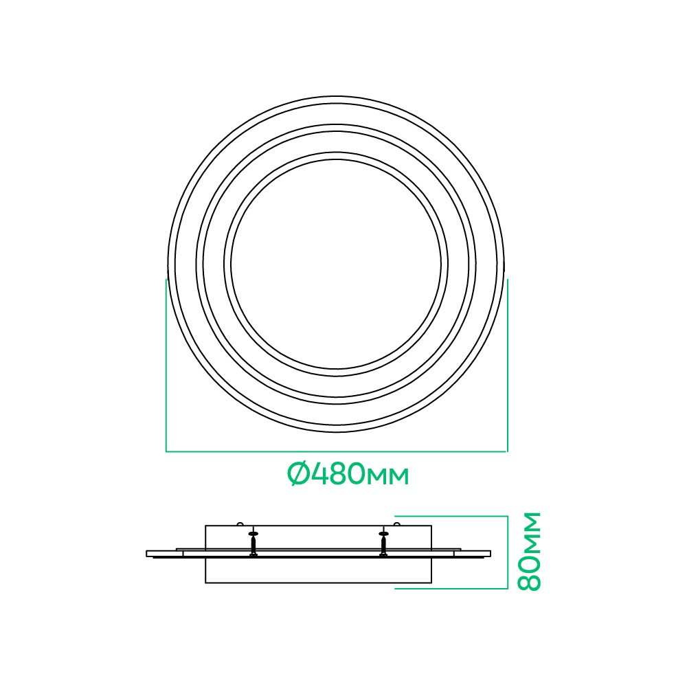 Світильник світлодіодний ARDERO SMART PEARL білий 3000-6500 К AL6410ARD