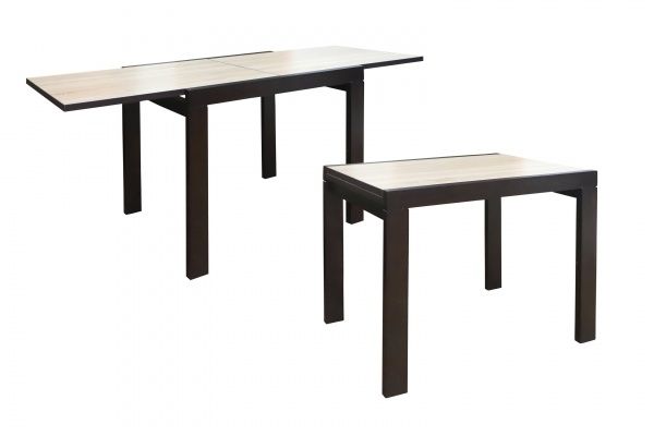 Стол обеденный слайдер 815(1630)х670х760 мм венге/сонома 