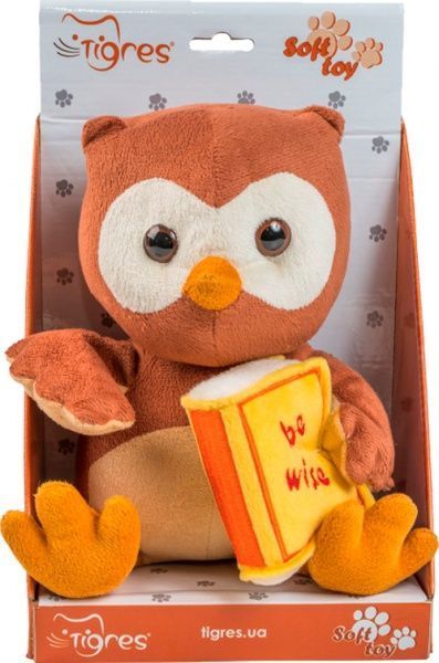 Мягкая игрушка Тигрес Сова Be Wise 22 см