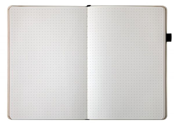 Блокнот Relax А5 96 л. точка иск.кожа розовое золото BM.295320-23 Buromax