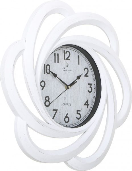 Годинник настінний Flora матеріал: пластик,колір: білий 50,8x50,8x5,8 см