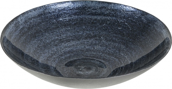 Блюдо глибоке Yeti 31 см індіго/чорне Dekor Cam 