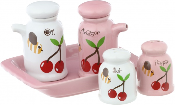 Набір для спецій Вишенька 5 предметів 76-067