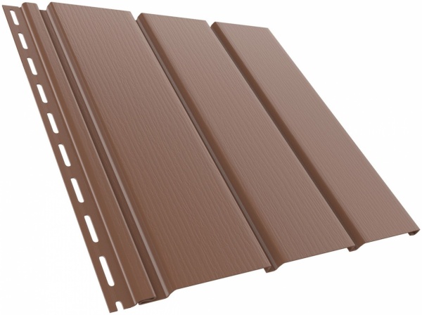 Панель-софит Bryza 3x0,305 м коричневая 