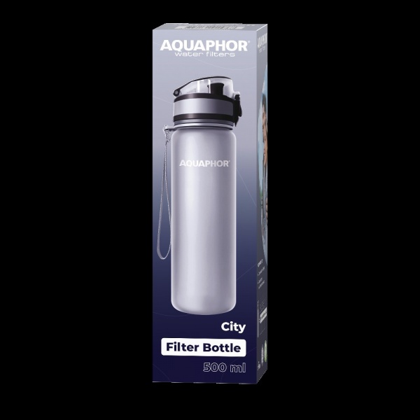 Фільтр-пляшка Аквафор (рожевий) 