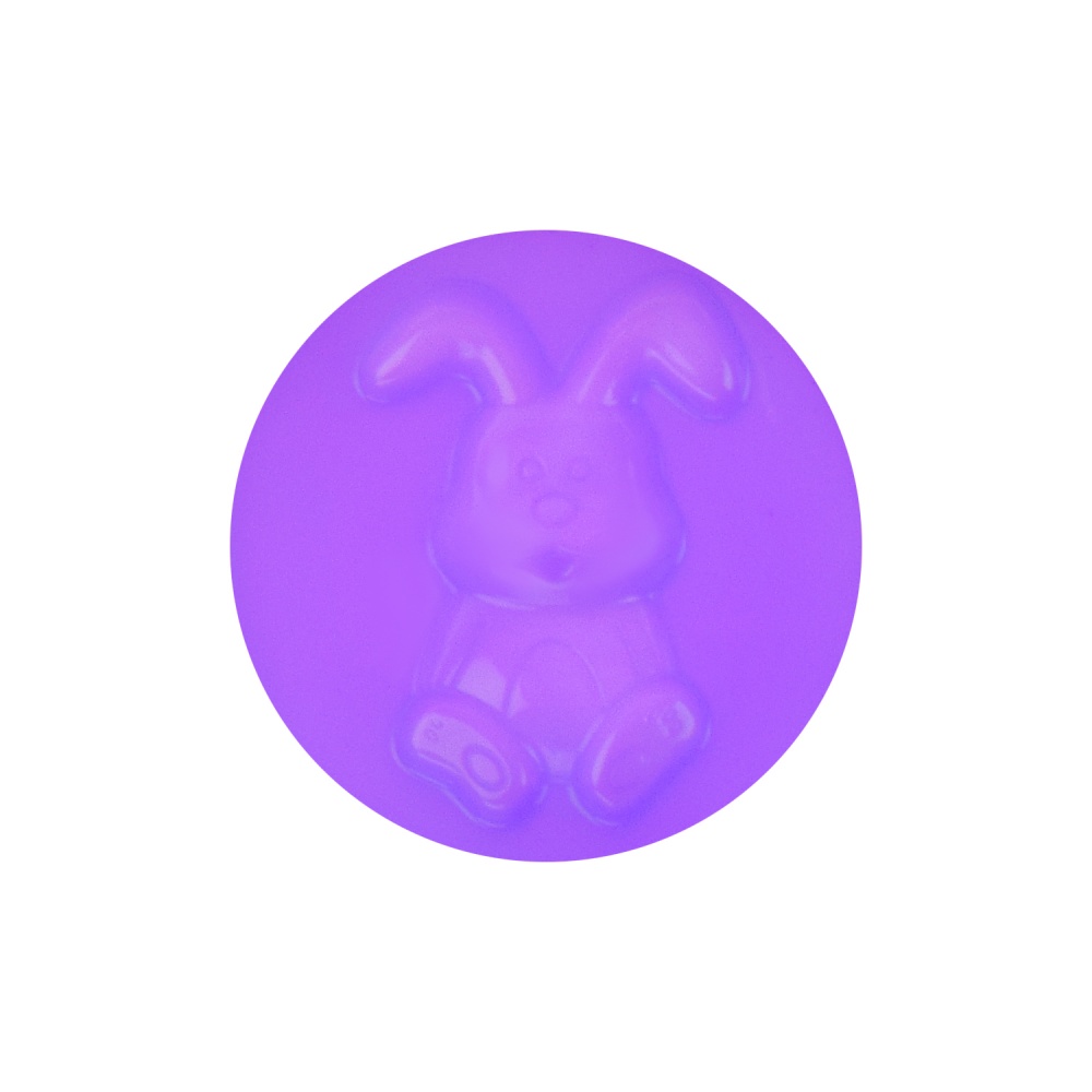 Тесто для лепки Shantou фиолетовый цвет (баночка 50 г) PL-0607-008