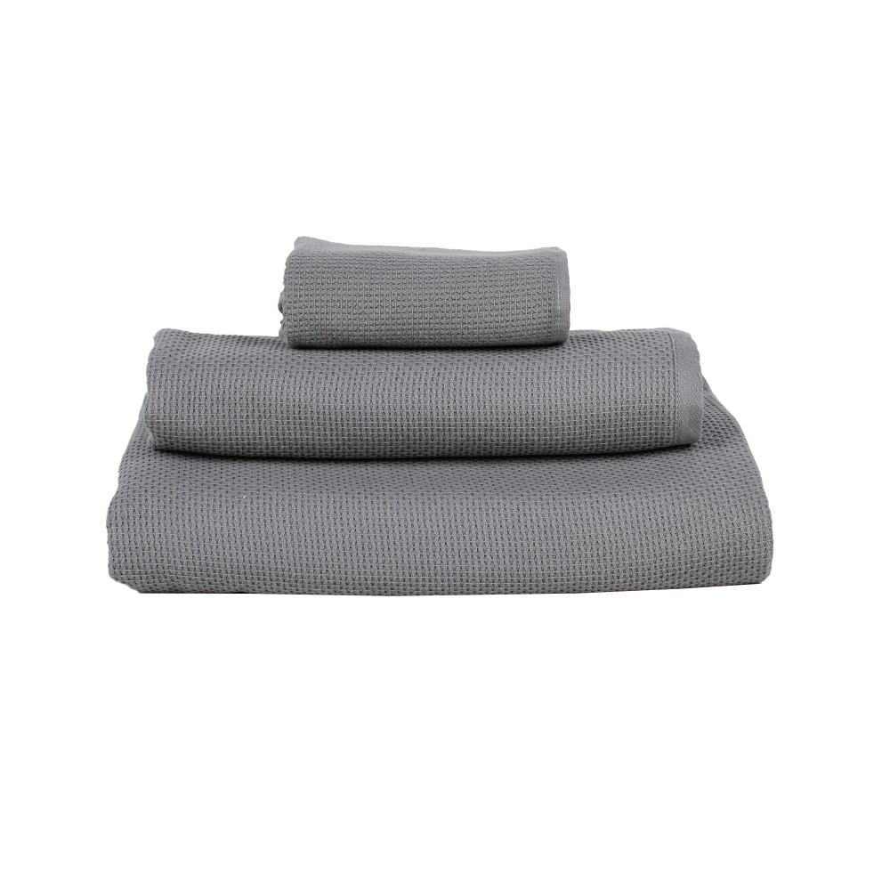 Рушник махровий Sauna 50x90 см темно-сірий La Nuit