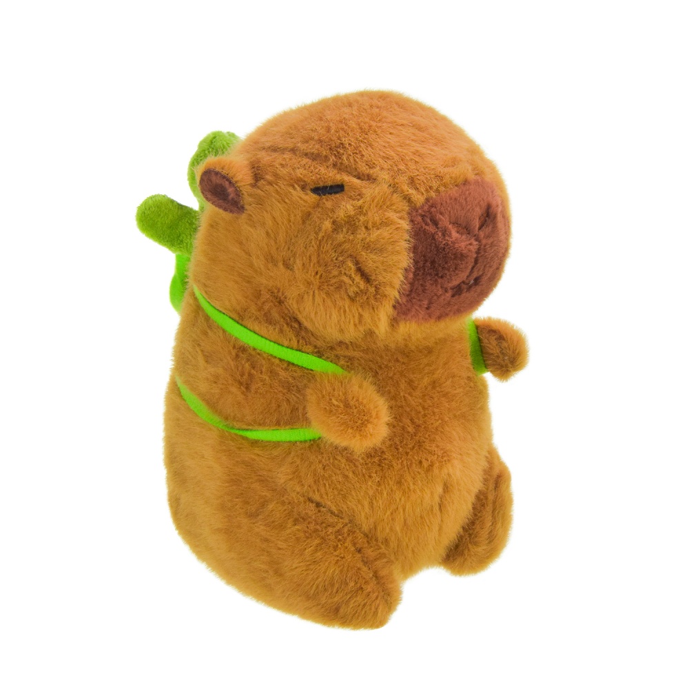 Мягкая игрушка Shantou Капибара с рюкзачком 11х17х18 см в ассортименте C47001