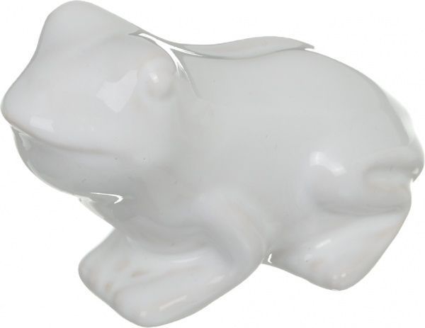 Статуэтка Лягушонок 5х10х6,5 см белый Eterna