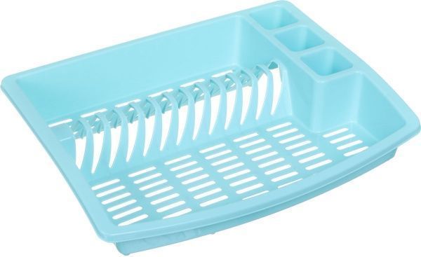 Сушарка для посуду PP 475x380x90W бірюзова Ucsan Plastik