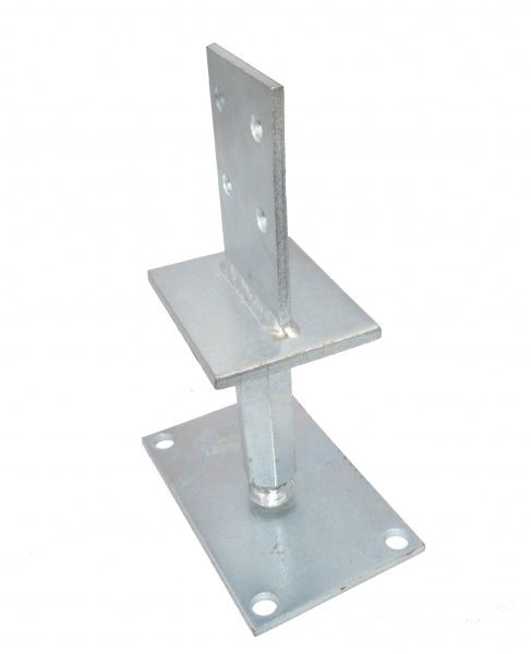 Опора колонны регулирующая Т-образная Н 120-180 мм 110x100x80 мм 6,5 мм 1 шт. 
